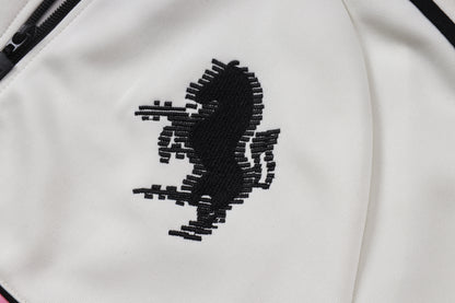 2026-27 Juventus Black White Full Zip Training Suit Adults Or Children