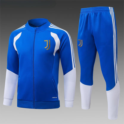 2026-27 Juventus Color Blue Full Zip Training Suit Adults Or Children