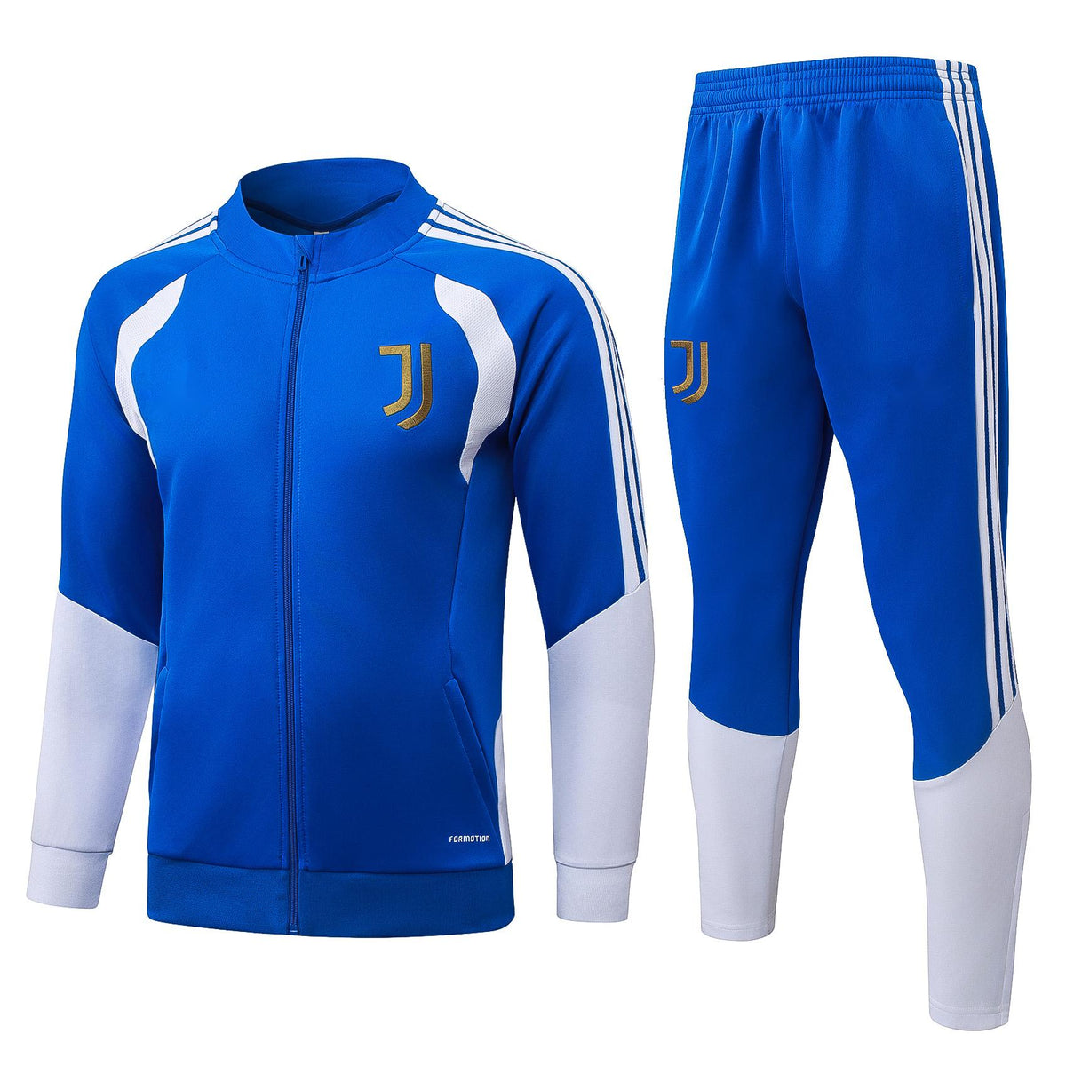 2026-27 Juventus Color Blue Full Zip Training Suit Adults Or Children