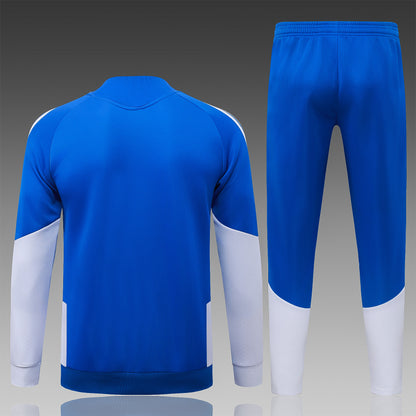 2026-27 Juventus Color Blue Full Zip Training Suit Adults Or Children