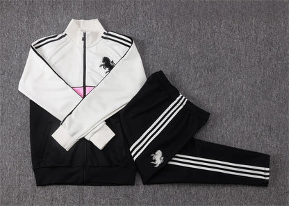 2026-27 Juventus Black White Full Zip Training Suit Adults Or Children