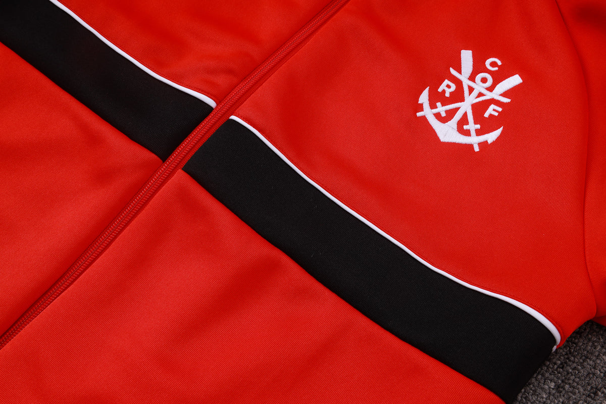 2026-27 Flamengo Red Full Zip Training Suit Adults Or Children