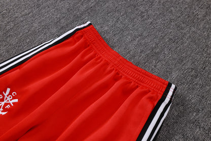 2026-27 Flamengo Red Full Zip Training Suit Adults Or Children