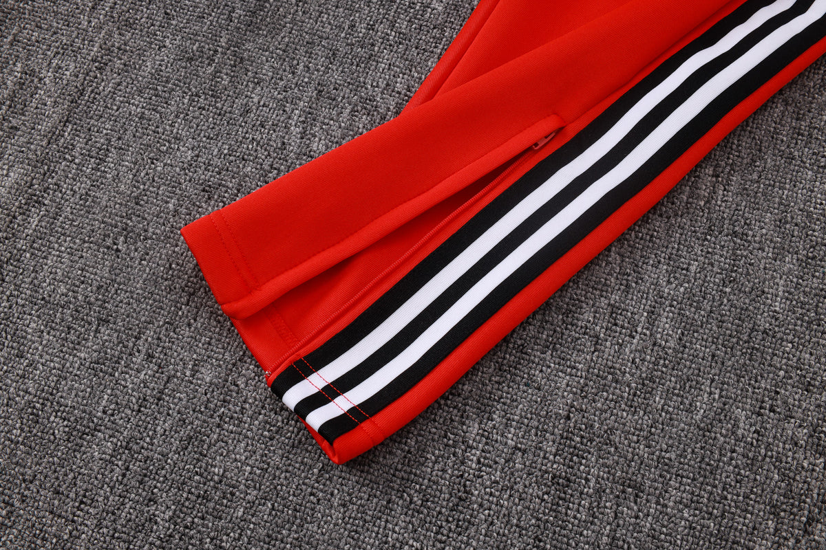 2026-27 Flamengo Red Full Zip Training Suit Adults Or Children