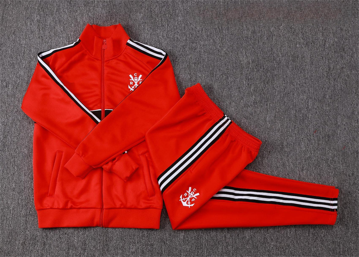2026-27 Flamengo Red Full Zip Training Suit Adults Or Children