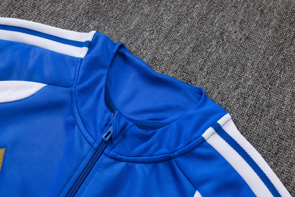 2026-27 Juventus Color Blue Full Zip Training Suit Adults Or Children