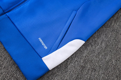 2026-27 Juventus Color Blue Full Zip Training Suit Adults Or Children