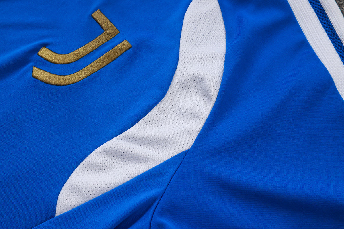 2026-27 Juventus Color Blue Half Zip Training Suit Adults Or Children