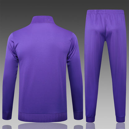 Conjunto de entrenamiento morado Edición especial del Real Madrid 2024-25 S-2XL