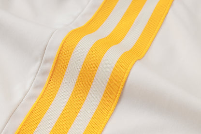 2026-27 Bayern Munich Beige collar orange Half Zip Training Suit Adults Or Children