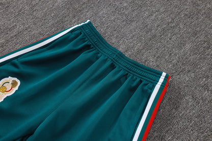 2026 Mexico Deep Green Full Zip Training Suit Adults Or Children