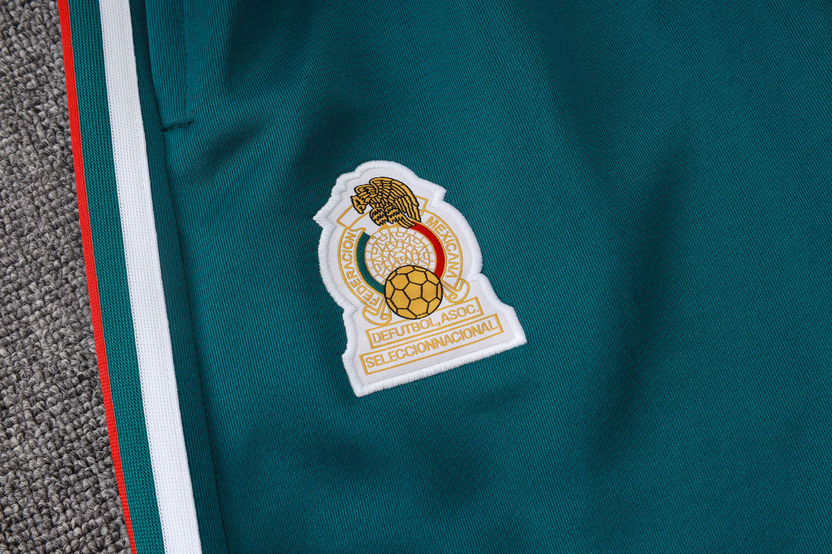 2026 Mexico Deep Green Full Zip Training Suit Adults Or Children