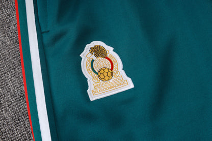 2026 Mexico Deep Green Full Zip Training Suit Adults Or Children