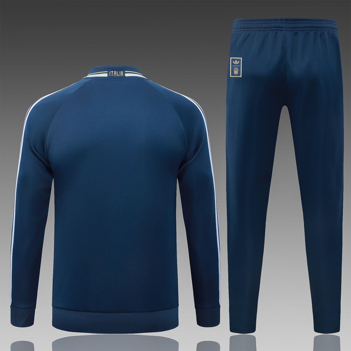 2026 Italy Deep Blue Full Zip Training Suit Adults Or Children