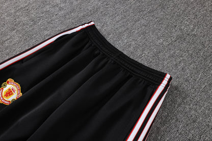 2026-27 Manchester United Black Stone Rose Full Zip Training Suit Adults Or Children