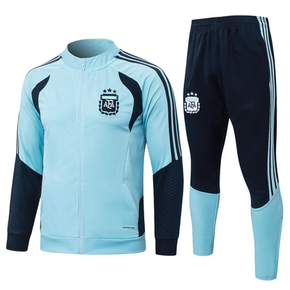 2026 Argentina Sky Blue Full Zip Training Suit Adults Or Children