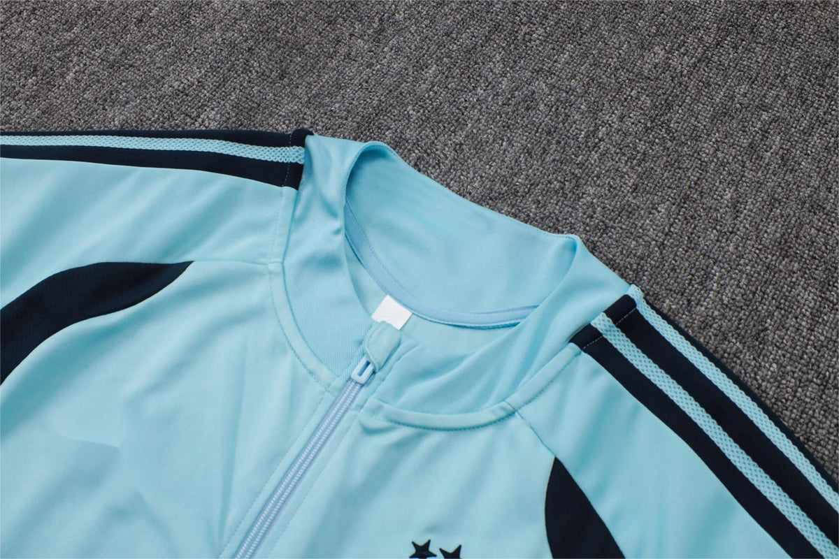 2026 Argentina Sky Blue Full Zip Training Suit Adults Or Children