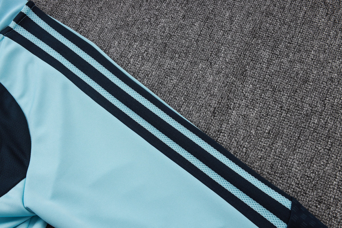 2026 Argentina Sky Blue Full Zip Training Suit Adults Or Children