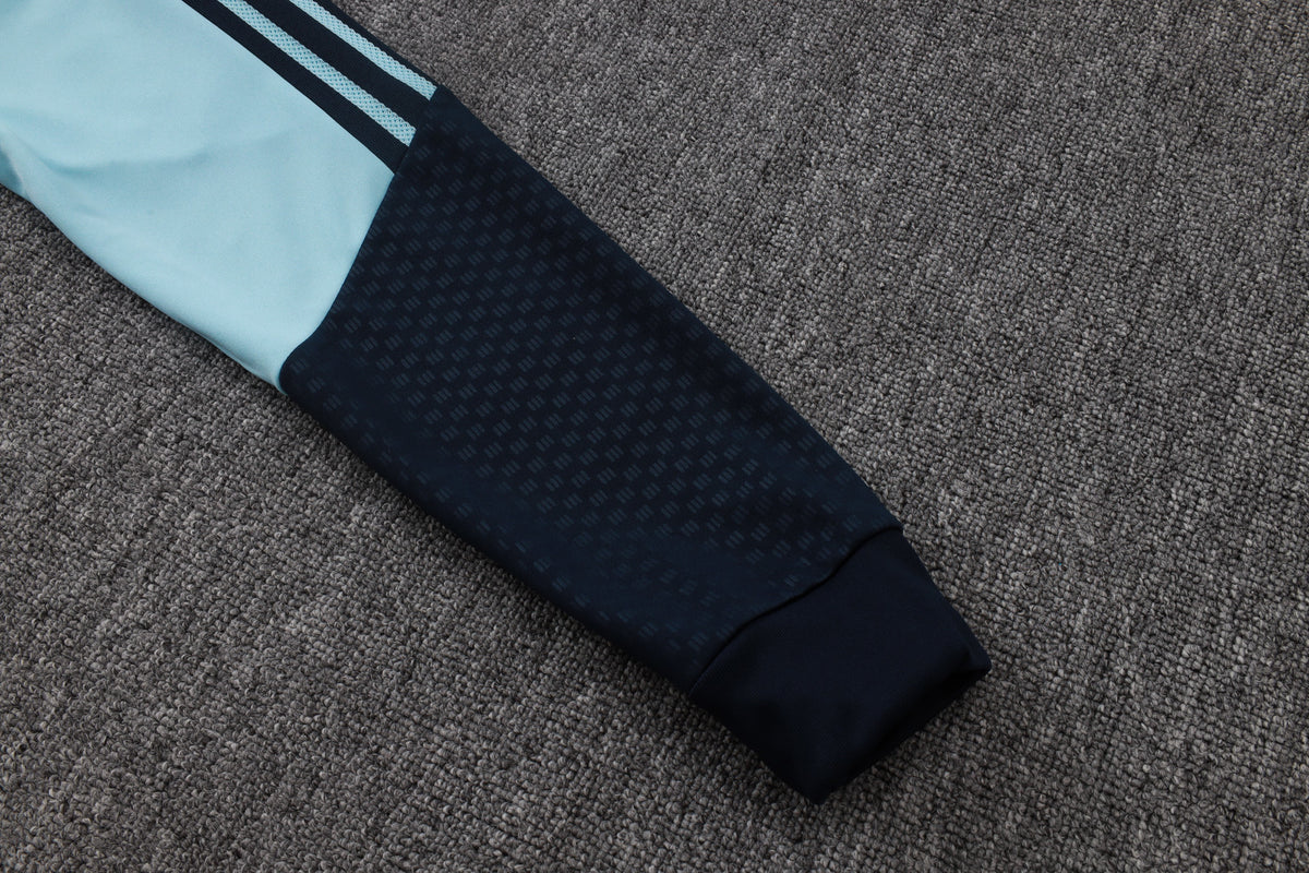 2026 Argentina Sky Blue Full Zip Training Suit Adults Or Children