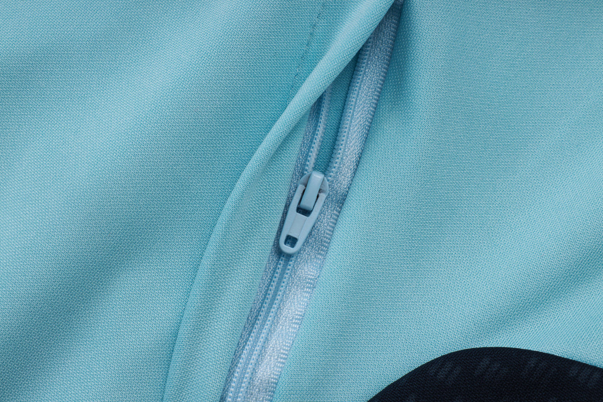 2026 Argentina Sky Blue Full Zip Training Suit Adults Or Children