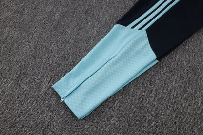 2026 Argentina Sky Blue Full Zip Training Suit Adults Or Children