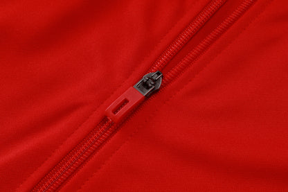 2026-27 Manchester United Red Black Full Zip Training Suit Adults or Children