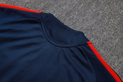 2026 Spain Deep Blue 2-Star Full Zip Training Suit Adults Or Children
