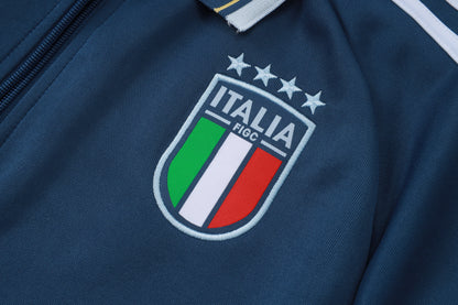 2026 Italy Deep Blue Full Zip Training Suit Adults Or Children
