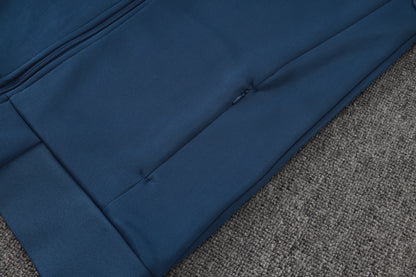 2026 Italy Deep Blue Full Zip Training Suit Adults Or Children