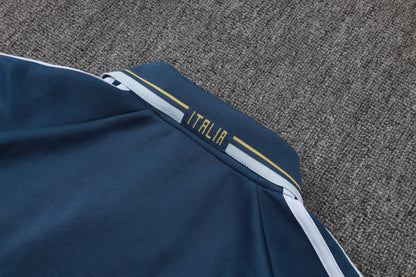 2026 Italy Deep Blue Full Zip Training Suit Adults Or Children