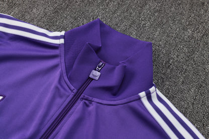 Conjunto de entrenamiento morado Edición especial del Real Madrid 2024-25 S-2XL