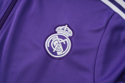 Conjunto de entrenamiento morado Edición especial del Real Madrid 2024-25 S-2XL