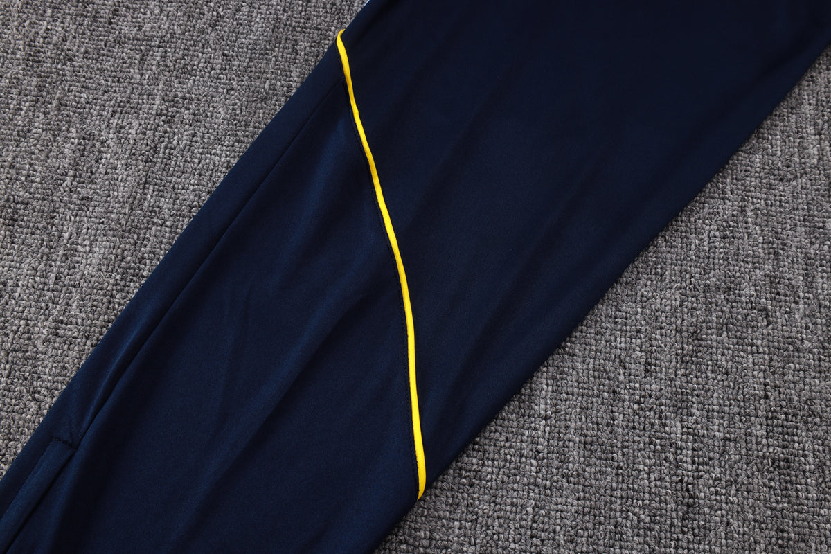 2026-27 Tottenham Hotspur Black Half Zip Training Suit Adults Or Children