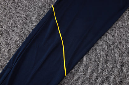 2026-27 Tottenham Hotspur Black Half Zip Training Suit Adults Or Children