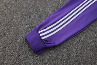 Conjunto de entrenamiento morado Edición especial del Real Madrid 2024-25 S-2XL