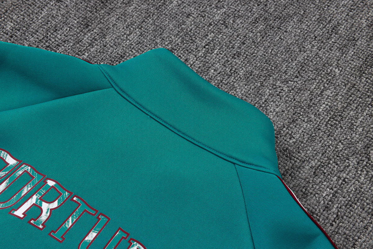 2026 Portugal Green Full Zip Training Suit Adults Or Children