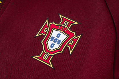 2026 Portugal Jujube Full Zip Training Suit Adults Or Children