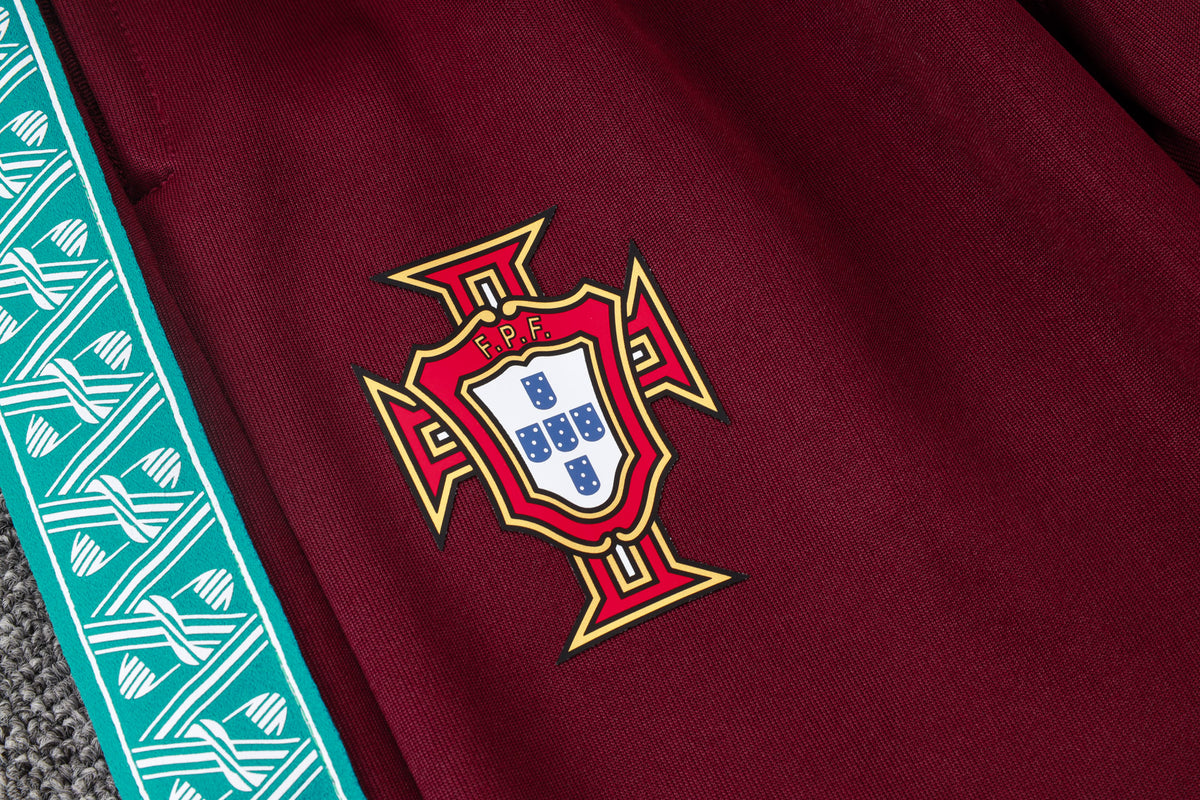 2026 Portugal Jujube Full Zip Training Suit Adults Or Children