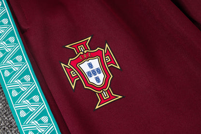 2026 Portugal Jujube Full Zip Training Suit Adults Or Children