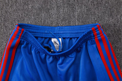 2026-27 Manchester United Color Blue Full Zip Training Suit Adults Or Children