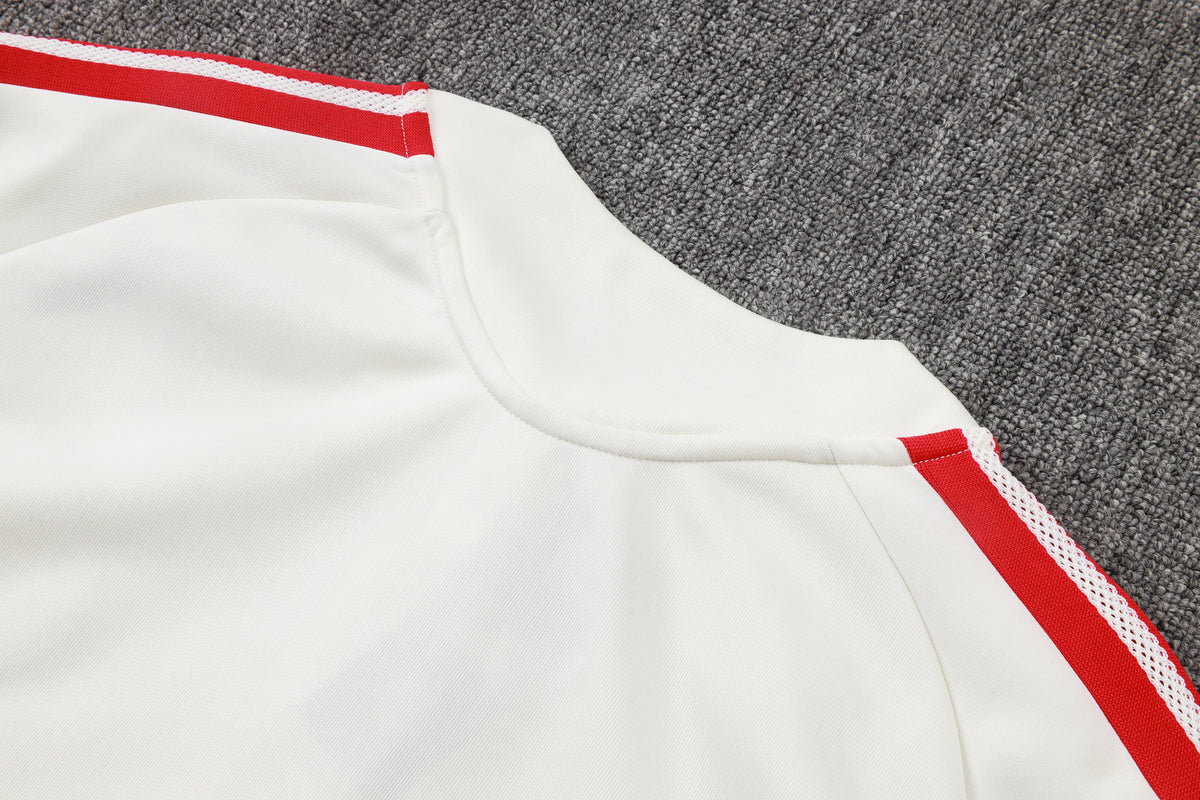 2026-27 Bayern Munich Beige Full Zip Training Suit Adults Or Children