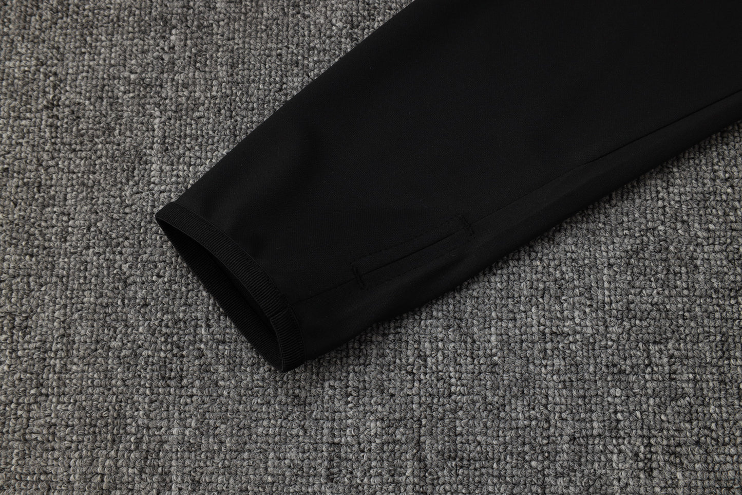 2025-26 Real Madrid Black training suit（White text)  Adults Or Children