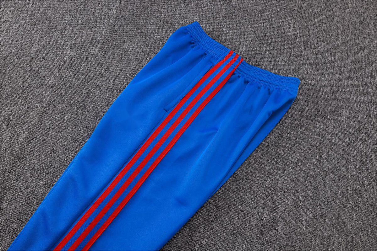 2026-27 Manchester United Color Blue Full Zip Training Suit Adults Or Children