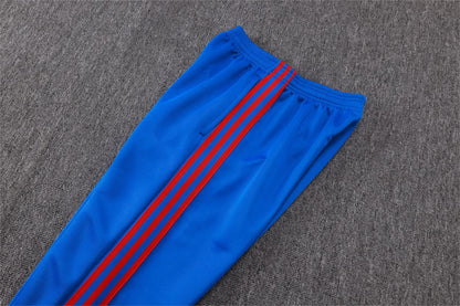 2026-27 Manchester United Color Blue Full Zip Training Suit Adults Or Children