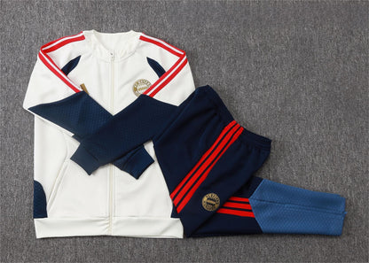 2026-27 Bayern Munich Beige Full Zip Training Suit Adults Or Children