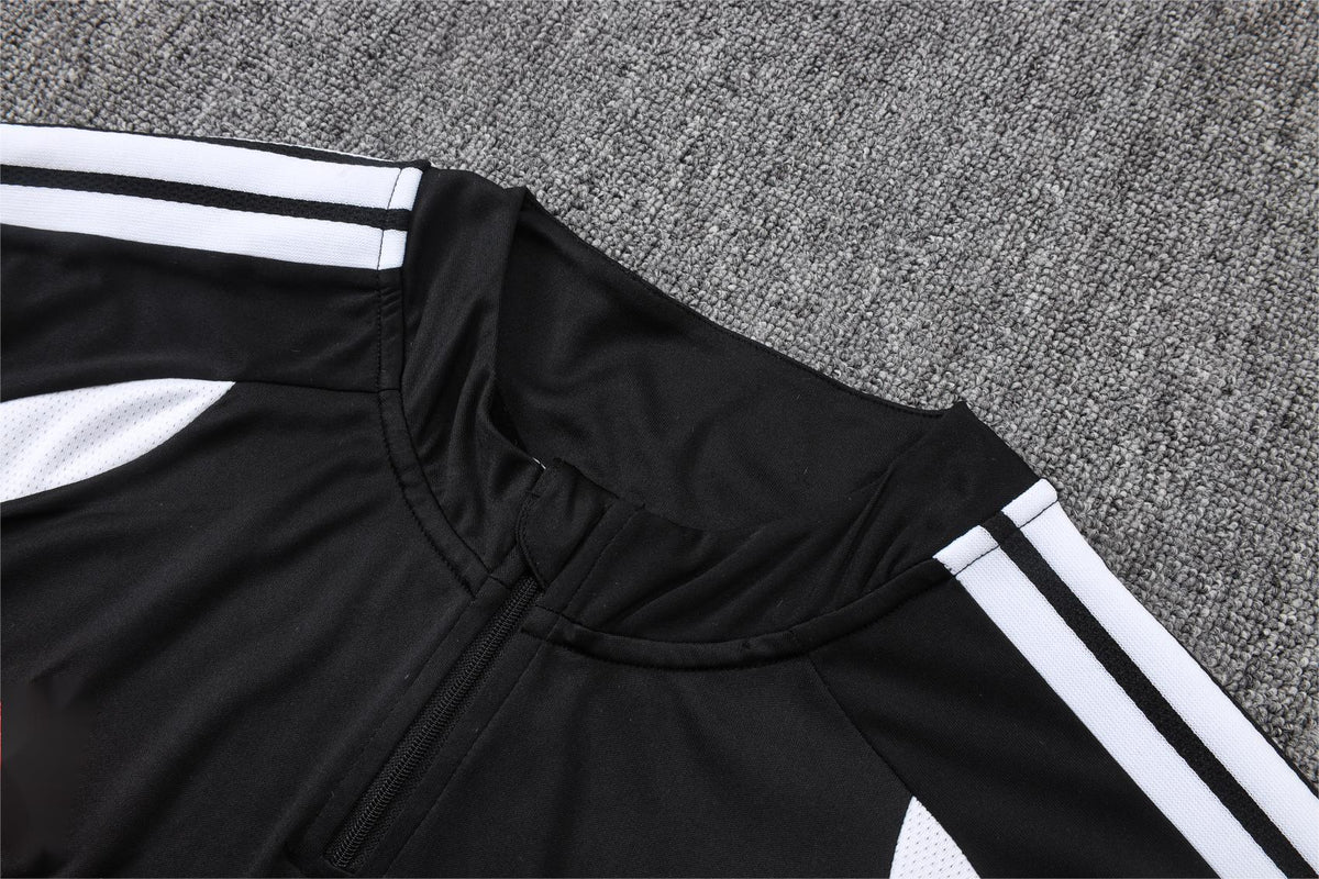 2026-27 Liverpool Black Half Zip Training Suit Adults Or Children