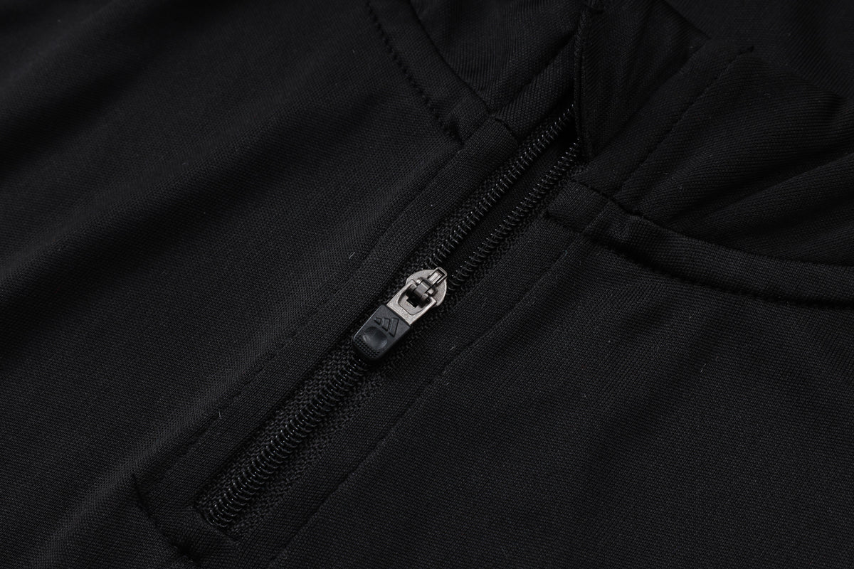 2026-27 Liverpool Black Half Zip Training Suit Adults Or Children