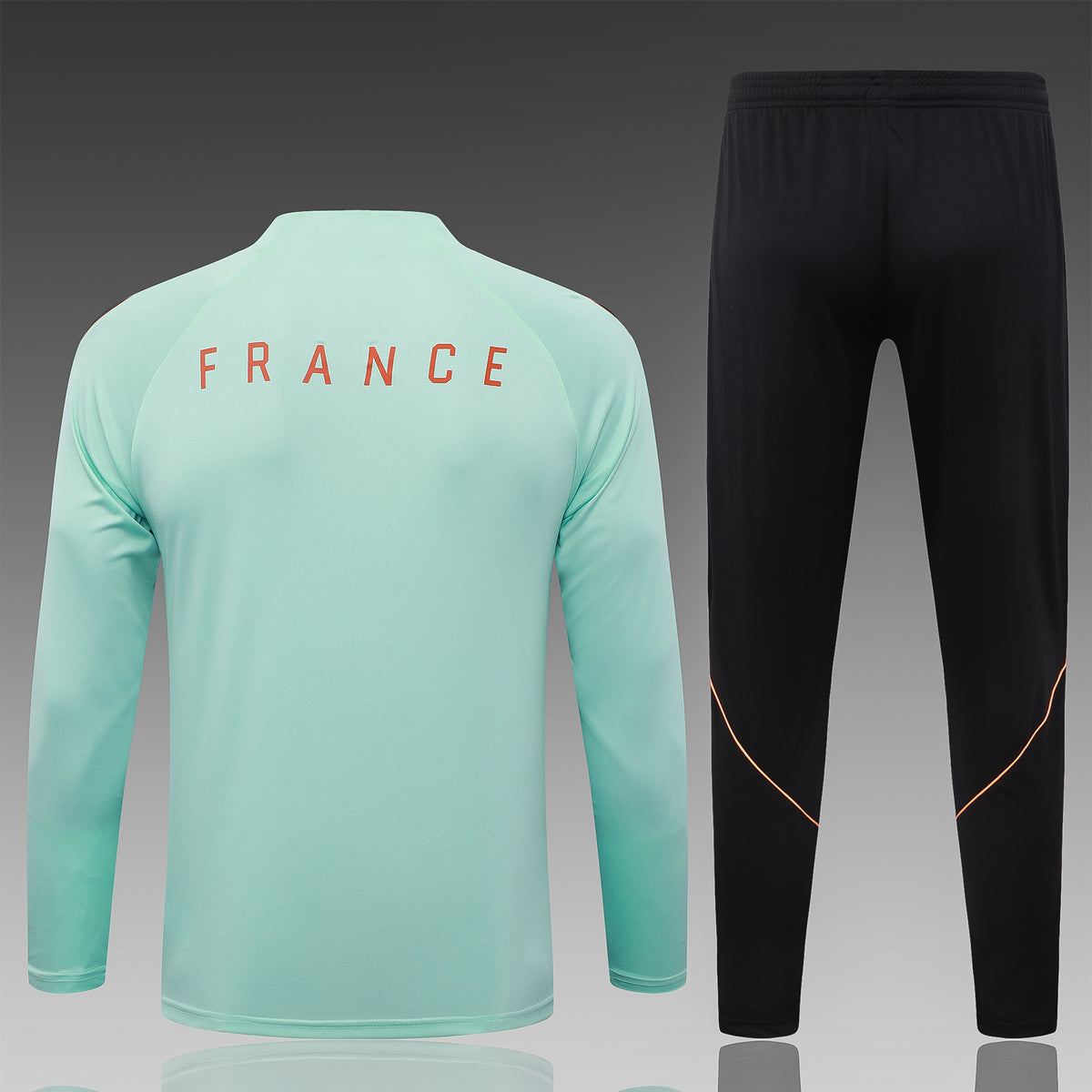 2026 France Green Half Zip Training Suit Adults Or Children