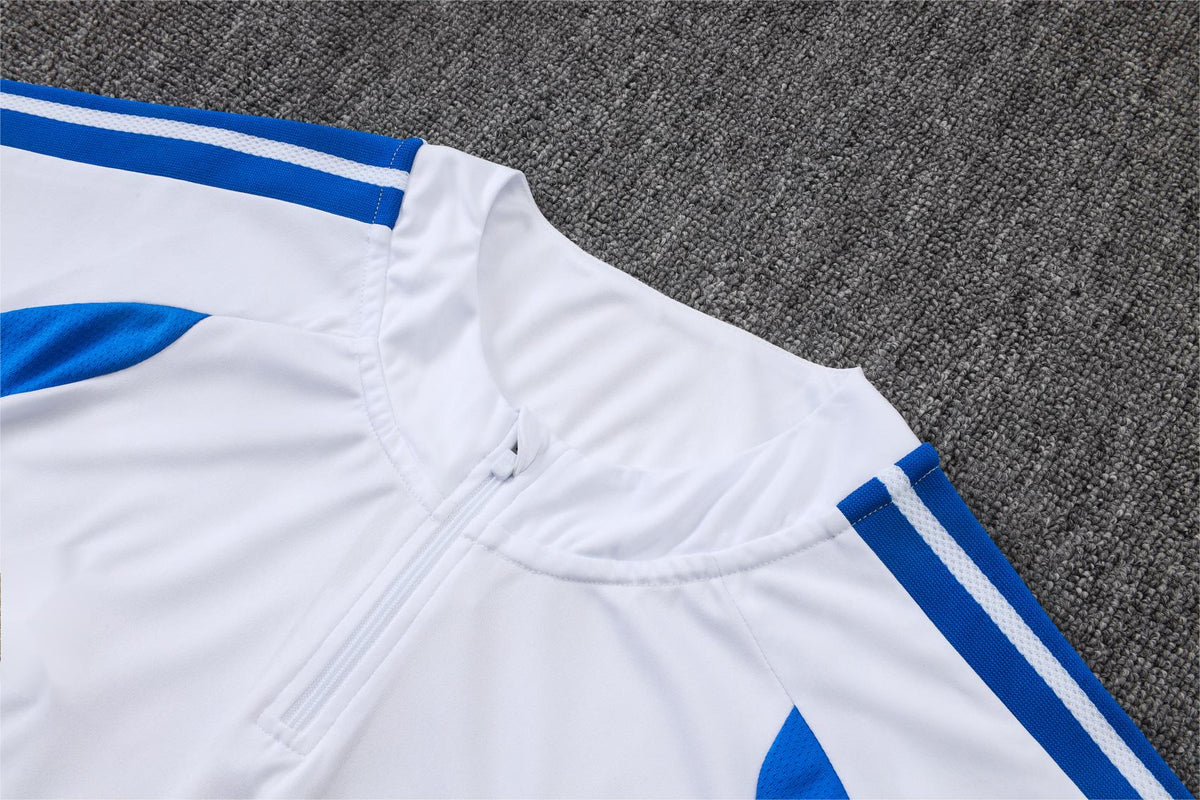 2026-27 Juventus White Half Zip Training Suit Adults Or Children