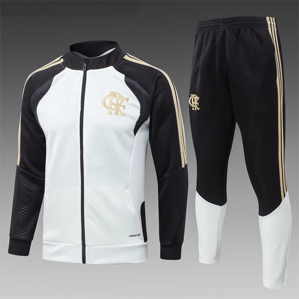 2026-27 Flamengo Beige Full Zip Training Suit Adults Or Children